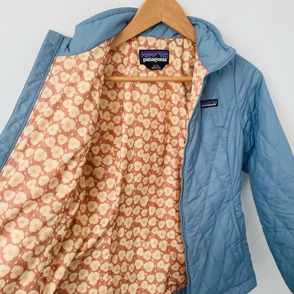 Patagonia Kids Quilted Jacket - Blue - Picture 2 of 7